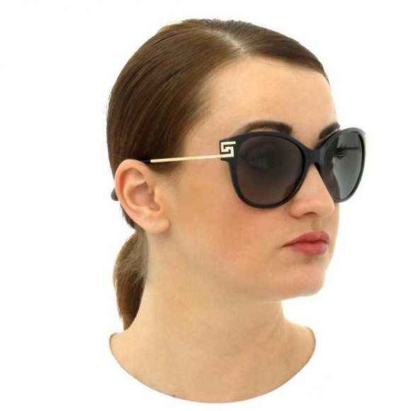 VERSACE Havana Sunglasses Brown Gradient Lens main image 4